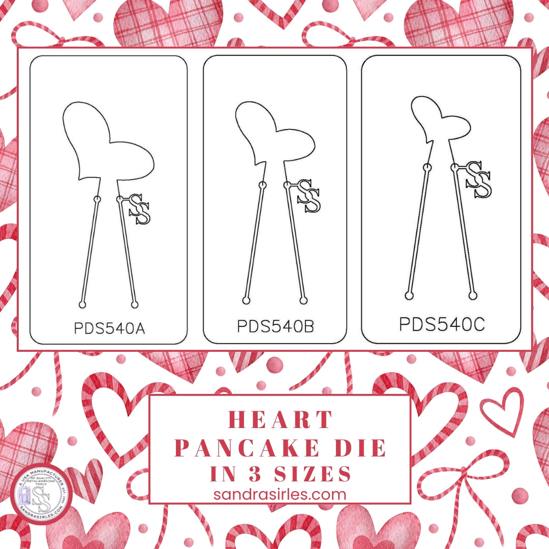 PANCAKE DIE PDS540 SHAPE 40 HEART